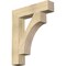 Ekena Millwork Westlake Block Rough Sawn Bracket, Douglas Fir, 6"W x 30"D x 36"H BKT06X30X36WTL05RDF - alternate 1